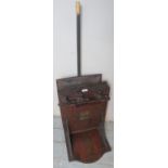 A Victorian dust extractor `The Wizard' with bellows gold medal Little Wizard No.