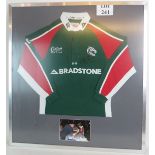 Rugby Memorabilia: A Martin Johnson CBE