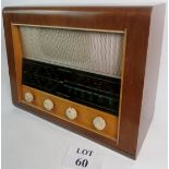 A vintage Bush radio, three band, short