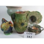 A nice selection of studio ceramics (7),
