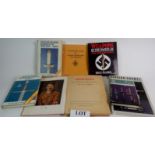 A number of books related to German WWII