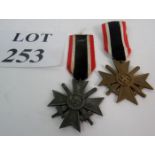 A German War merit cross with swords 1st