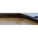 Westley Richards Percussion Rifle for restoration. Condition report: Hammer trigger missing.