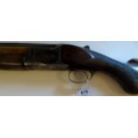 Miroku 800 12g O/U shotgun, ser.no. 384086, barrels 26", chambers 2.75", stock 15". Section 2.