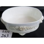 19th century continental porcelain ceramic tureen,