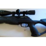 Walther 0.22 air rifle model Rotex RM8 Black, ser.no.