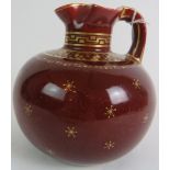 A 19th century Art Pottery ewer decorate