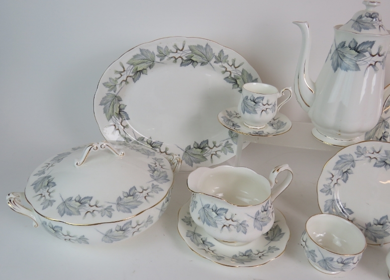 A royal Albert 'silver maple' 52 piece dinner and coffee service comprising: 8 dinner plates; - Image 3 of 5