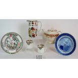 A small collection of collectable ceramics including Coalport, Sutherland,