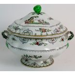 A large Victorian Copeland Spode for Harrods "Chelsea" pattern soup tureen with lid. Diameter 18cm.