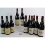 A mixed lot of good mature Southern Rhone red wines comprising 4 bottles of Domaine les Pialons