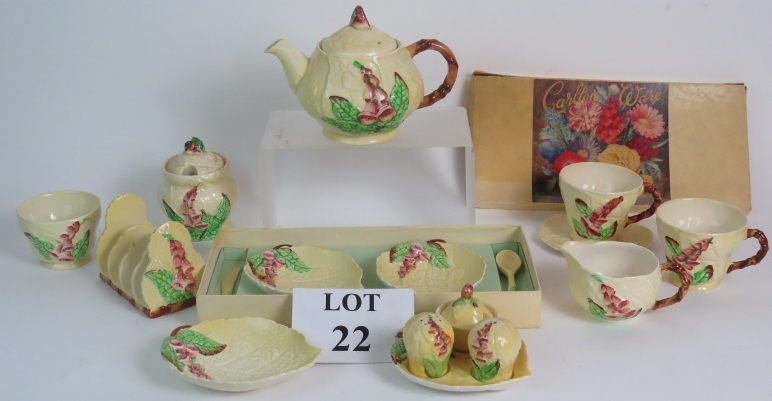 Collection of piece Carlton ware 'Austra