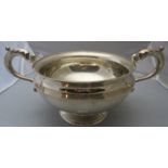 A large two handled pedestal trophy, scr