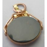 A Victorian gentleman's 9ct gold blood s