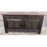 A Victorian oak coffer in the 17th Centu