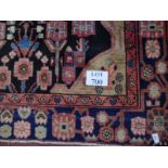 A fine quality Hamadan rug. 2.11 x 1.42 Condition report: In excellent condition.