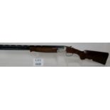 12g Bettinsoli O/U shotgun, ser.no.81593, multichoke 27.5" barrels, 3"chambers, 14.