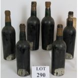 Six bottles of Quinta Do Noval 1960 vintage Port.