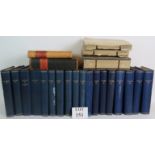 A library of 22 volumes circa 1920-1925 of handwritten research and travel diaries by John Douglas,