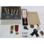 A group of Scottish and Caledonian civic medals belonging to John Douglas,
