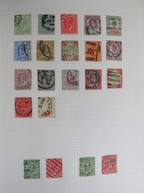 A stamp collection of eight albums containing a large quantity of British, - Image 8 of 9