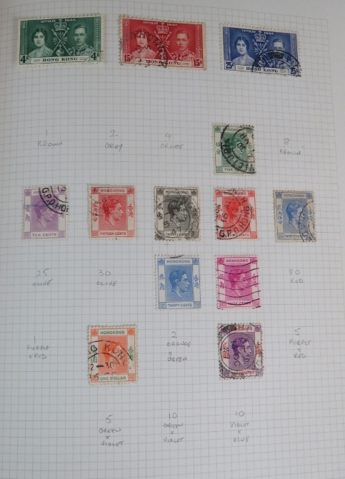 A stamp collection of eight albums containing a large quantity of British, - Image 4 of 9