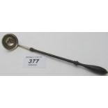 A small Inverness toddy ladle, with turned wooden handle, good condition.