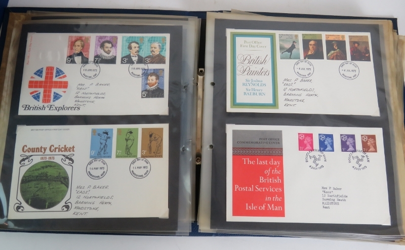 A collection of first day covers covering 1960's-1990's and some older. Contained in seven albums. - Image 5 of 7
