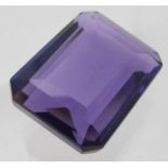 19.15cts amethyst, 19.50mm x 14.50mm x 9.