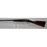 12g Millard of Spain, s.b.s shotgun, ser.no.75512,barrels 27.5", chambers 2.