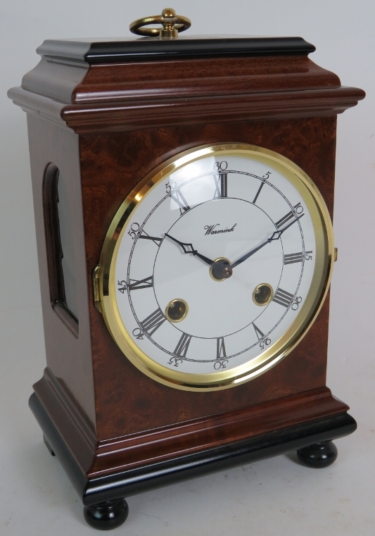 A modern Warmink striking mantel clock w - Image 3 of 6
