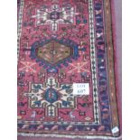 A good Karajeh rug with central motifs o