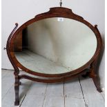 A 19th Century mahogany toilet / vanity