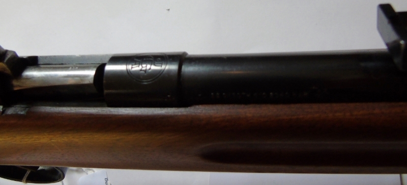 Extremely rare .22 bolt action smooth bore rifle proofed for . - Bild 2 aus 3