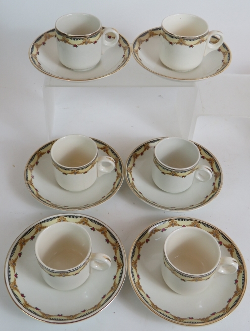 A vintage 31 piece Falcon Ware tea and coffee service, - Image 3 of 8