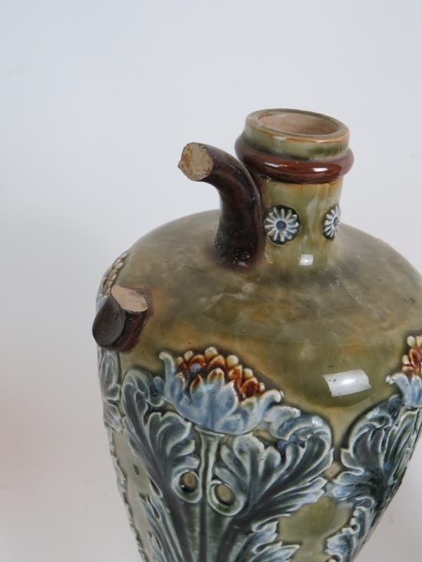 A Doulton Lambeth stoneware covered bottle vase by Jane Hurst, - Image 10 of 12