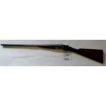 BSA SBS 12 bore shotgun barrel signed Ju Bu Gler Ashford S/No 15403.