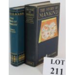 First editions of 'The Story of Mankind' and 'The Home of Mankind' by Hendrik Van Loon,