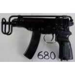 Deactivated SKORPION Submachine Gun, rare Russian version, ser.no.