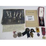 A group of Scottish and Caledonian Society Civic medals, some silver, belonging to John Douglas,