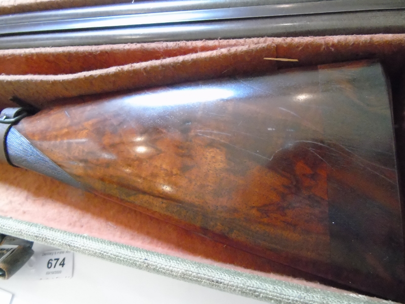 Best example of English gunmaking: 12g sbs shotgun by Charles Boswell of Strand, London, ser.no. - Bild 5 aus 5