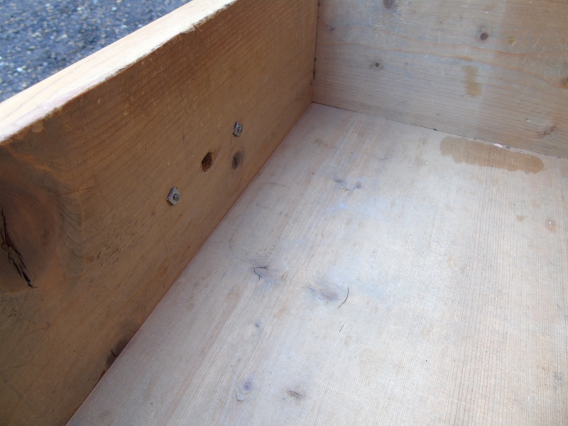 A Victorian pine break front dresser base with central drawer and cupboard, - Image 3 of 4