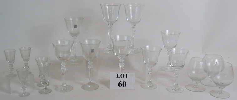 A large suite of mainly German crystal w