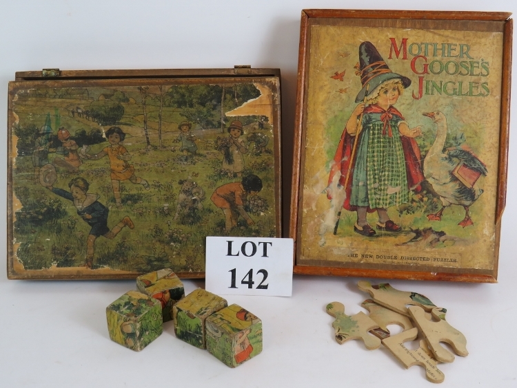 Two Early 20th Century children's games.