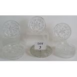 A set of 15 high quality cut crystal shallow dishes (15.