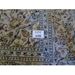 A Kashan carpet, 360cm x 250cm approx. Condition report: Good even colour.