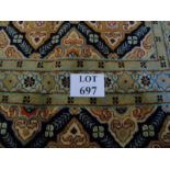 A Kashan carpet, 360cm x 266cm approx. Condition report: Good condition even wear and colour.