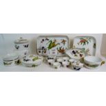 18 pieces of Royal Worcester Evesham cookware including oven dishes, tureens,