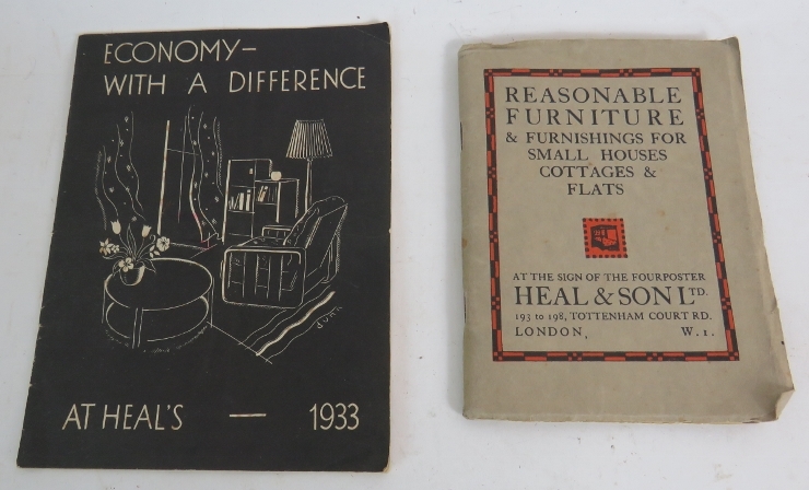 A 1933 Heal's furniture & furnishings catalogue titled 'Economy with a Difference', - Image 4 of 7