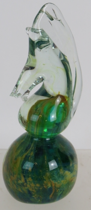 A free form organic glass sculpture 42cm - Image 5 of 5